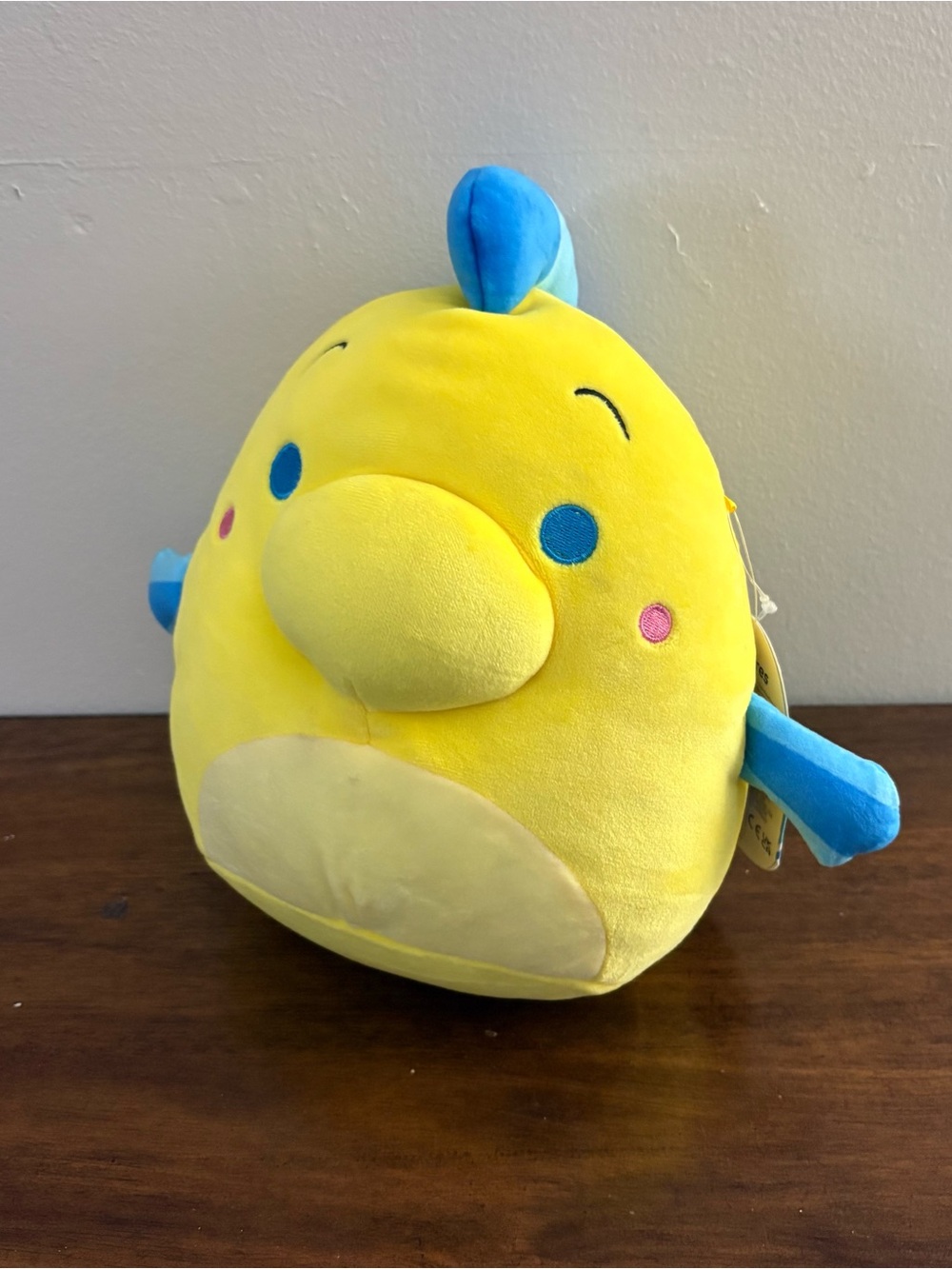 NWT Flounder Disney The Little Mermaid Squishmallow 9” Stuffed Soft Plush Toy